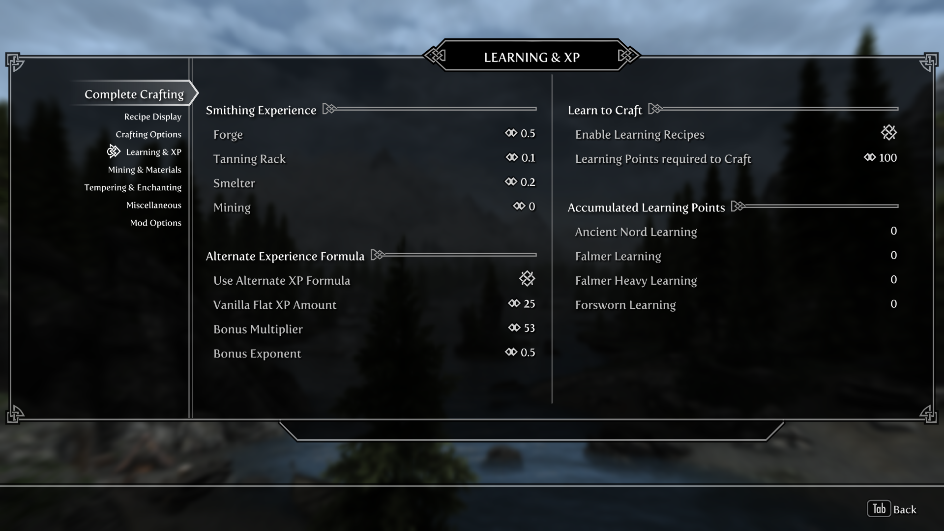 skyrim step enb settings